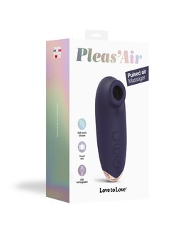 Love to Love Pleas&#039;air Luchtdruk Clitoris Stimulator - Paars