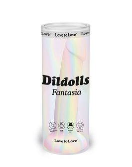 Love to Love - Siliconen Dildo Fantasia - Glow-in-the-dark Pastel