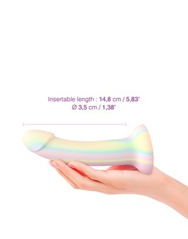 Love to Love Siliconen Dildo FANTASIA - glow-in-the-dark pastel