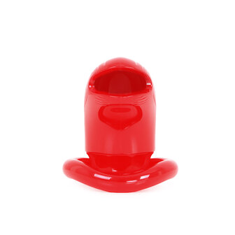 Kuisheidskooi Plastic met 3 ringen - rood