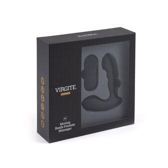 Virgite - Prostaat Massager met bewegende kralen en afstandsbediening P3