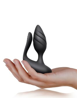 Rocks-off - Cocktail - Partner Vibrator Met Afstandsbediening - Zwart