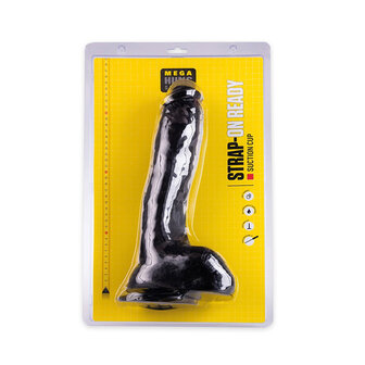 HUNG System Dildo Jay - 34 x 9,5 cm - XL - zwart