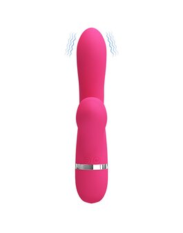 Pretty Love - Tarzan Vibrator Met ZuigFunctie WILLOW - Roze