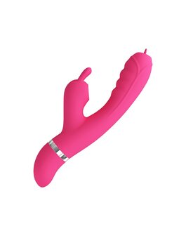 Pretty Love - Tarzan Vibrator Met luchtdruk stimulatie PHOENIX - Roze