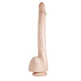 515 line Dildo met zuignap 32 x 4.1 cm - lichte huidskleur