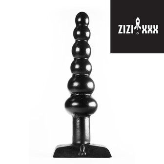 ZiZi Buttplug Tetrad 16 x 3,5 cm - zwart
