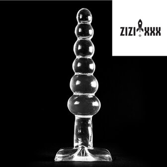 ZiZi Buttplug Tetrad 16 x 3,5 cm - transparant