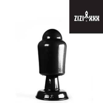 ZiZi - Magnus buttplug 12 x 6 cm - zwart