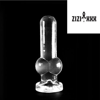 ZiZi Buttplug Jackson 18 x 6 cm - transparant