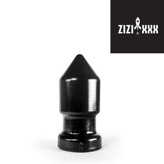 ZiZi Buttplug Frotsju 13,5 x 6 cm - zwart