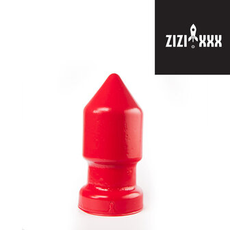 ZiZi Buttplug Frotsju 13,5 x 6 cm - rood