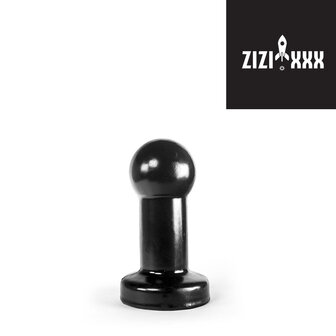ZiZi Buttplug Friloo 12 cm - zwart