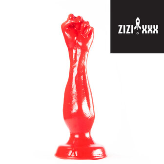 ZiZi - One Fist Fisting Dildo 17 x 5 cm - rood