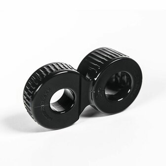 Zizi Dubbele Cockring Trainer - zwart