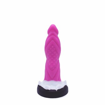 Kiotos Monstar XXL Dildo Beast No. 56 - roze/zwart/wit