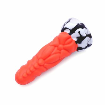 Kiotos Monstar Dildo Beast No. 51 - oranje/wit/zwart