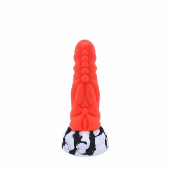 Kiotos Monstar - Dildo Beast No. 51 - Oranje/Wit/Zwart