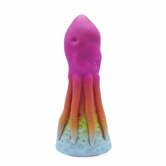 Kiotos Monstar XXL Dildo Beast No. 54 - roze/oranje/wit