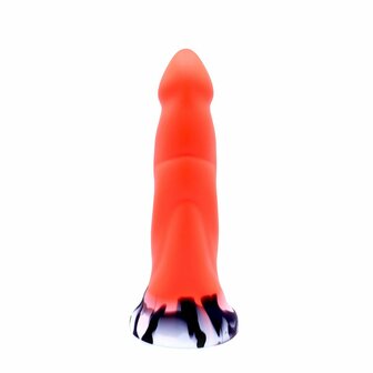 Kiotos Monstar Dildo Beast No. 47 - oranje/zwart/wit