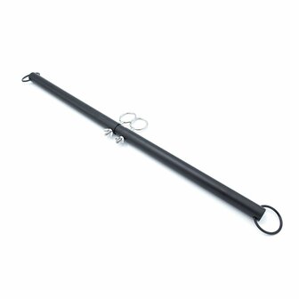 Zwarte verstelbare RVS spreader bar / spreidstang