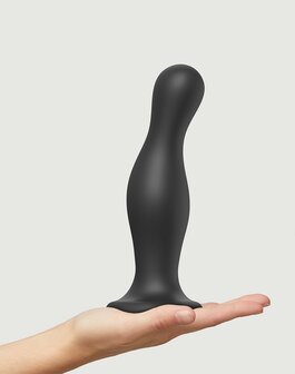 Strap-On-Me Dildo Plug Curvy - zwart - maat XXL