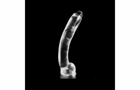 Dark Crystal - Anaal Dildo - 37,5 x 6 cm - Transparant