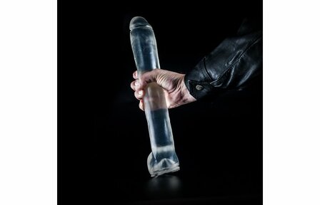 Dark Crystal - Anaal Dildo - 37,5 x 6 cm - Transparant