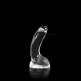 Dark Crystal - Dildo - 21,5 x 5 cm - Transparant