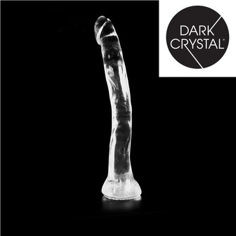 Dark Crystal XXL Dildo 53 x 6 cm - transparant
