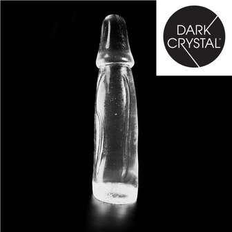 Dark Crystal Dildo 33 x 8,5 cm - transparant