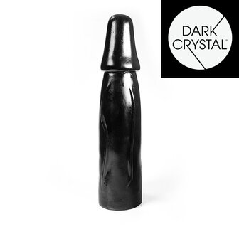 Dark Crystal - XXL Anaal Dildo - 33 x 8,5 cm - Zwart