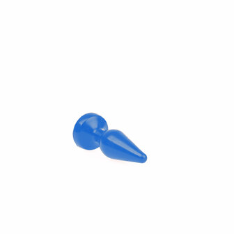 I Love Butt - Klassieke Buttplug - XS - blauw