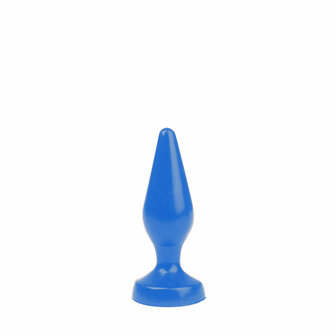 I Love Butt Klassieke Buttplug - S - blauw