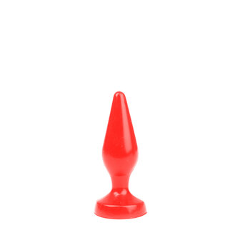 I Love Butt Klassieke Buttplug - S - rood