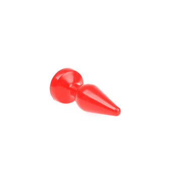 I Love Butt - Klassieke Buttplug - S - rood