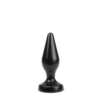 I Love Butt - Klassieke Buttplug - M - zwart