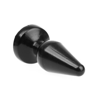 I Love Butt - Klassieke Buttplug - XL - zwart