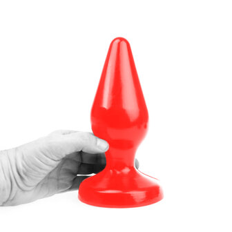 I Love Butt Klassieke Buttplug - XL - rood