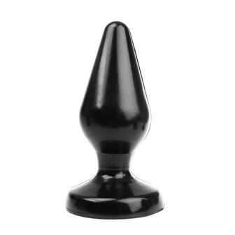 I Love Butt - Klassieke Buttplug - XXL - zwart