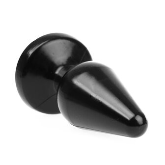 I Love Butt - Klassieke Buttplug - XXL - zwart