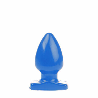 I Love Butt Bolvormige Buttplug - M - blauw