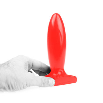 I Love Butt Slanke Buttplug - L - rood