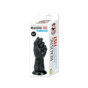 Kingsize Fisting Dildo Hand 16 x 6 cm - zwart