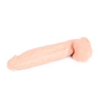 Dinoo - XXL Dildo - Monster 28 x 5.5 cm - Lichte Huidskleur