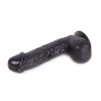 Dinoo King-size Dildo Raptor 5.5 x 27 cm - zwart