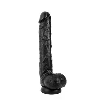 Dinoo King-size dildo Kong 26 x 4.5 cm - zwart