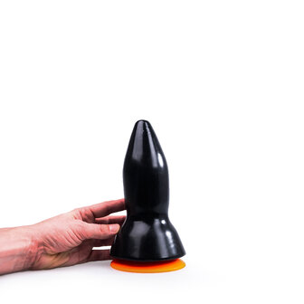 Dinoo Primal Desires Extra Grote Dildo met Zuignap Anky - zwart