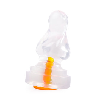 Dinoo Primal Desires Extra Grote Dildo met Zuignap Parasaur - transparant