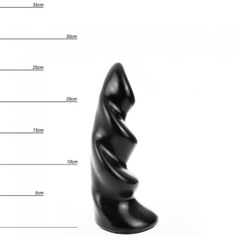 Dinoo Dildo HUNG Scyther 26 x 5,5 cm - zwart